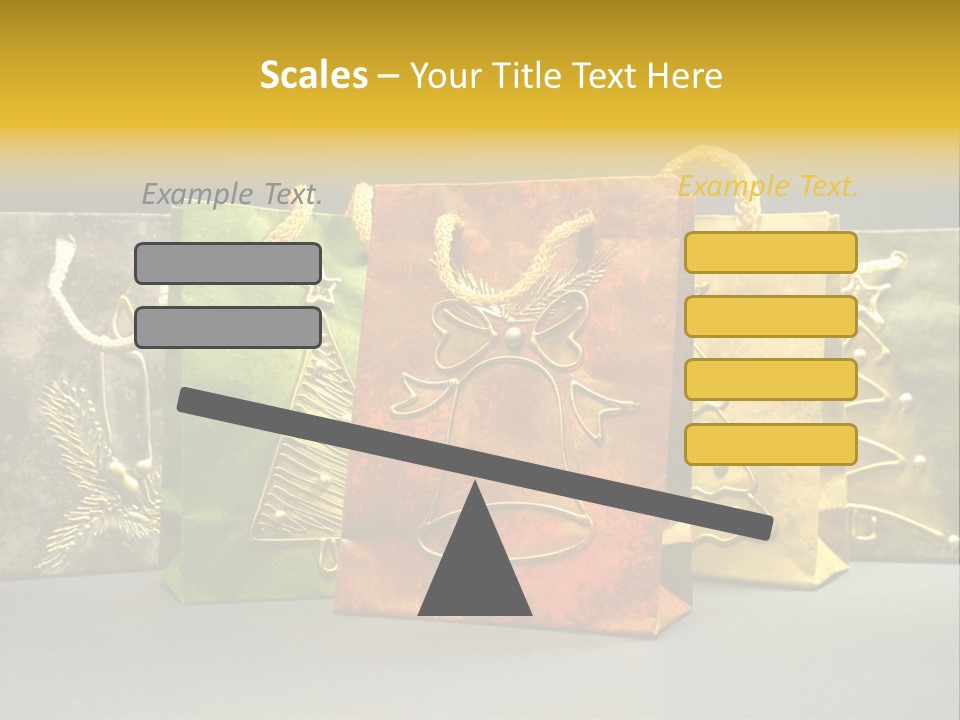 Decoration Group White PowerPoint Template