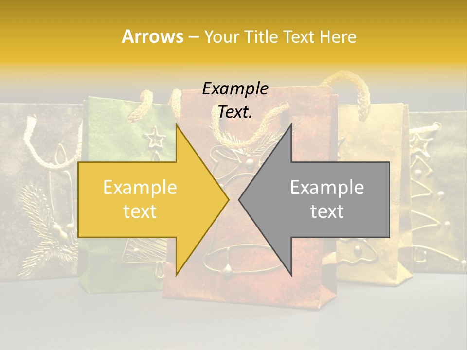 Decoration Group White PowerPoint Template