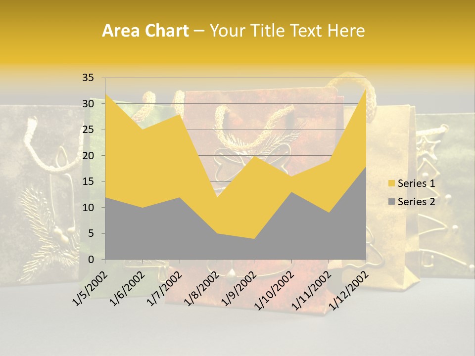 Decoration Group White PowerPoint Template