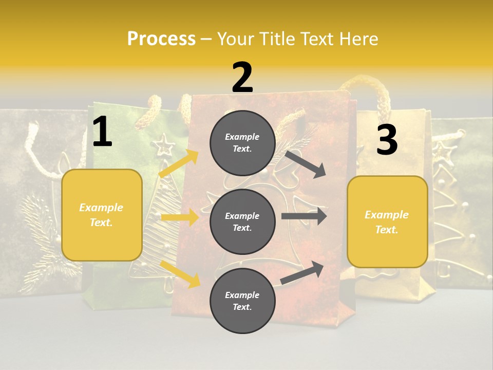 Decoration Group White PowerPoint Template