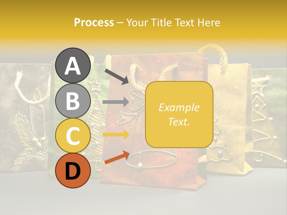 Decoration Group White PowerPoint Template