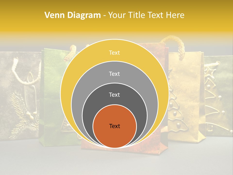 Decoration Group White PowerPoint Template