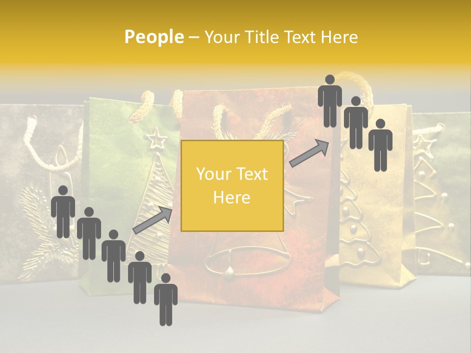 Decoration Group White PowerPoint Template