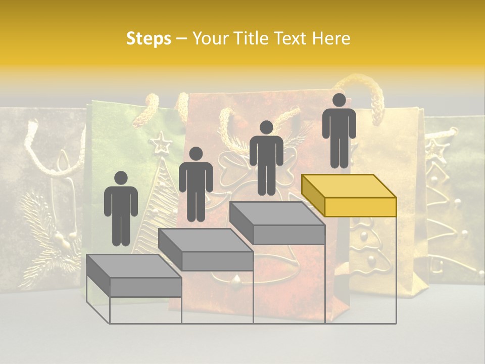 Decoration Group White PowerPoint Template