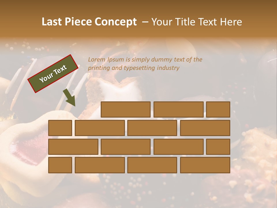 Spice Cake Seasonal Holiday PowerPoint Template