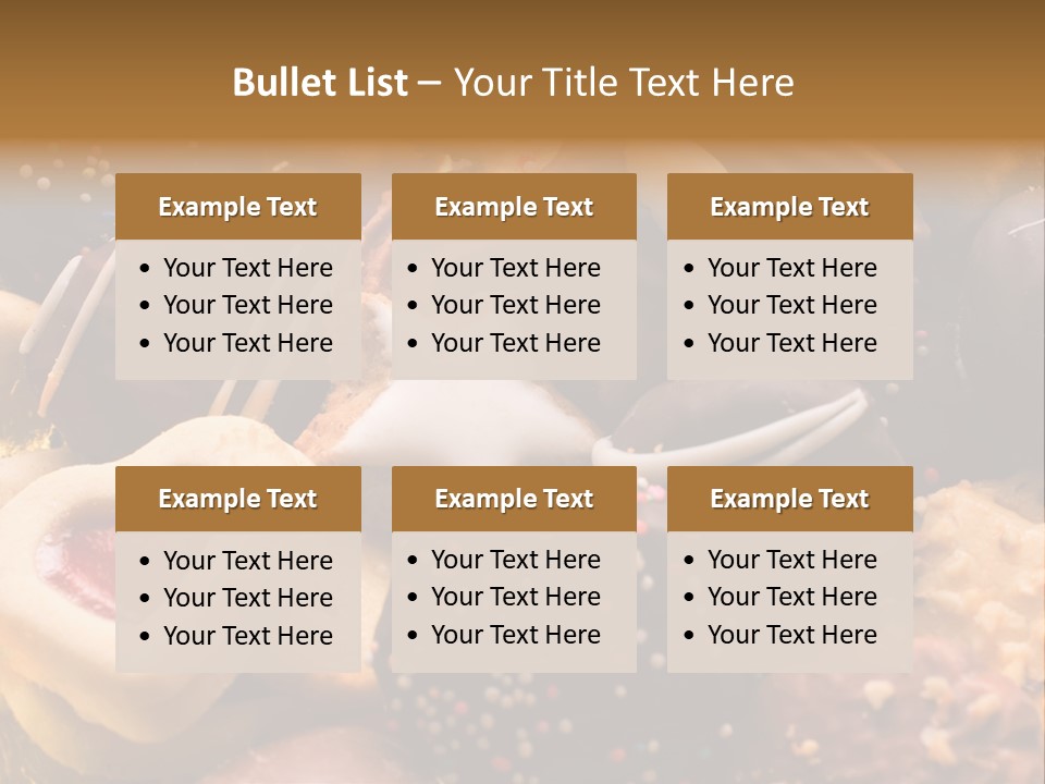 Spice Cake Seasonal Holiday PowerPoint Template