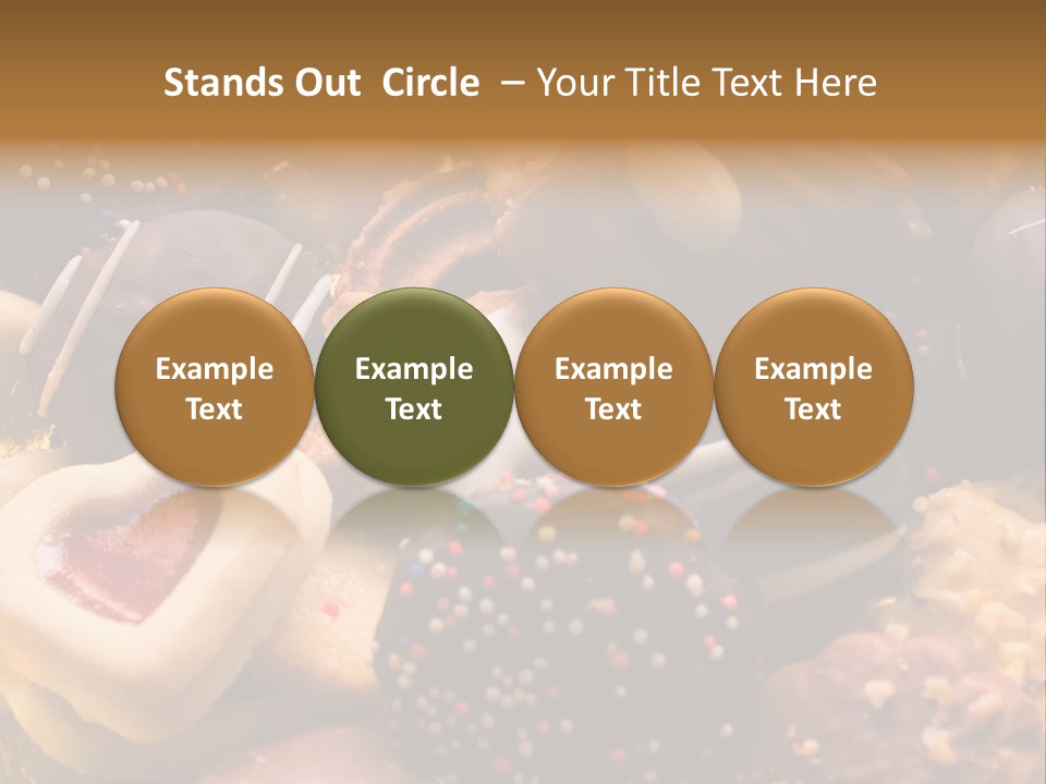 Spice Cake Seasonal Holiday PowerPoint Template