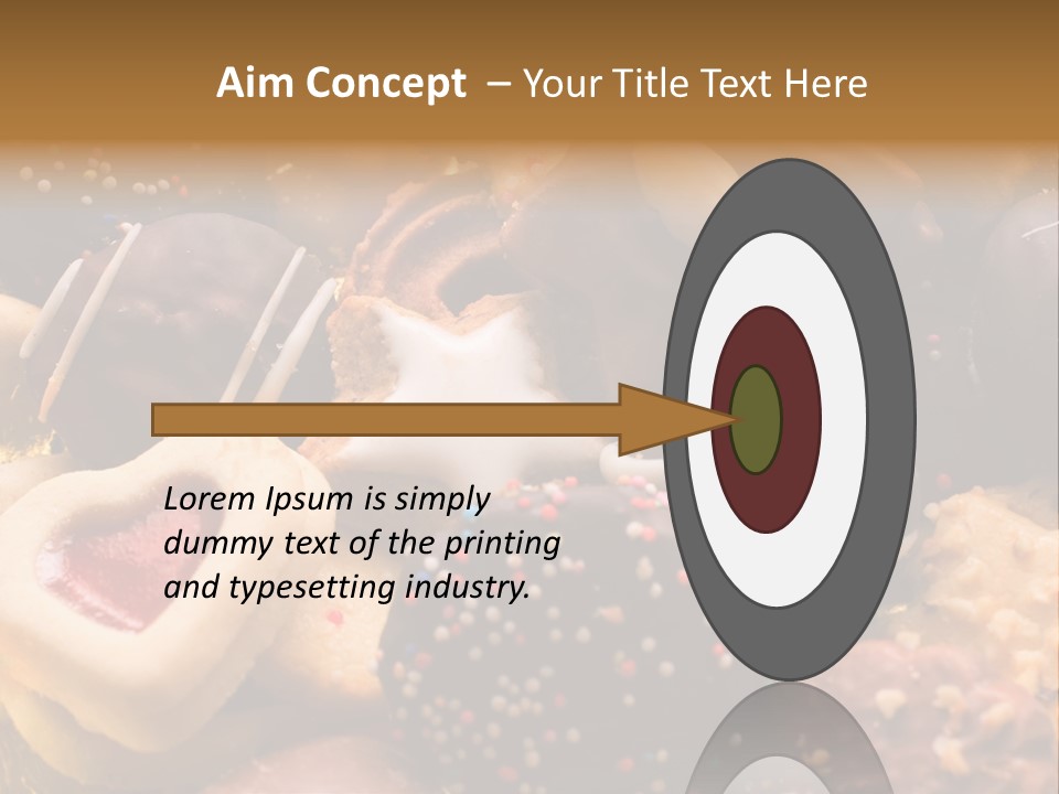 Spice Cake Seasonal Holiday PowerPoint Template