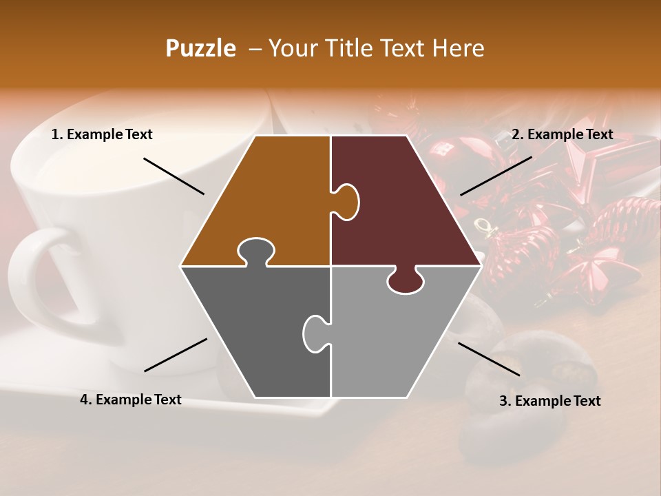 Cup Milk Season PowerPoint Template