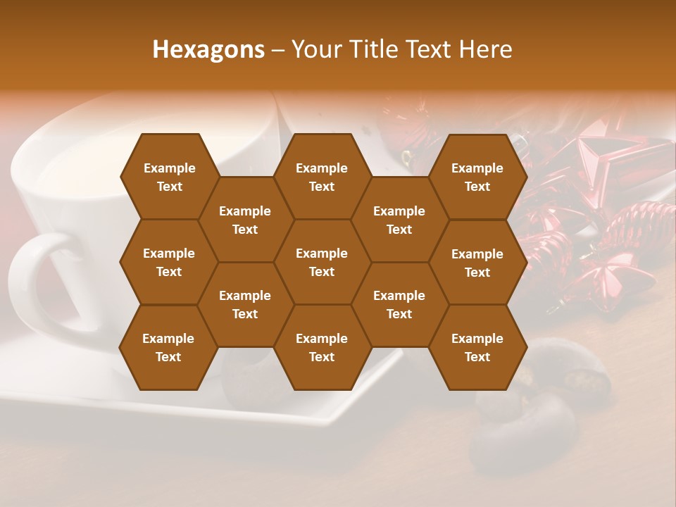 Cup Milk Season PowerPoint Template