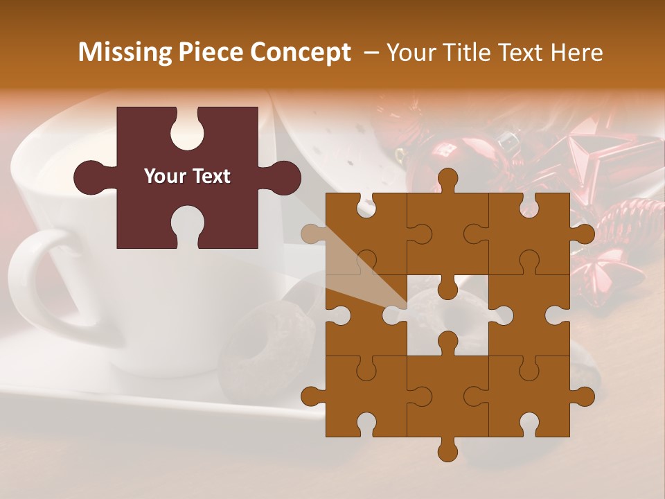 Cup Milk Season PowerPoint Template