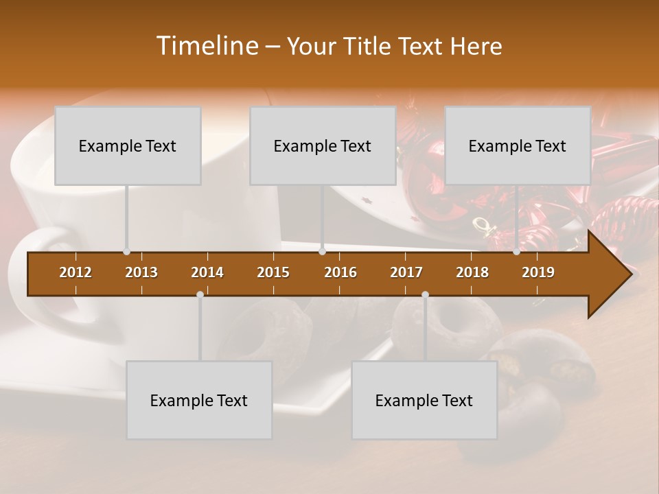 Cup Milk Season PowerPoint Template