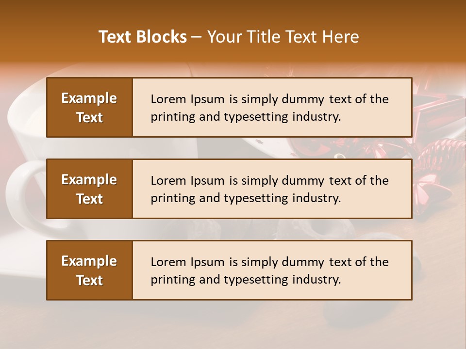 Cup Milk Season PowerPoint Template