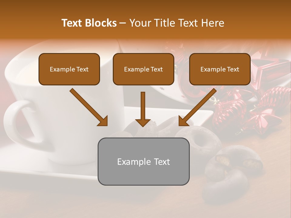 Cup Milk Season PowerPoint Template