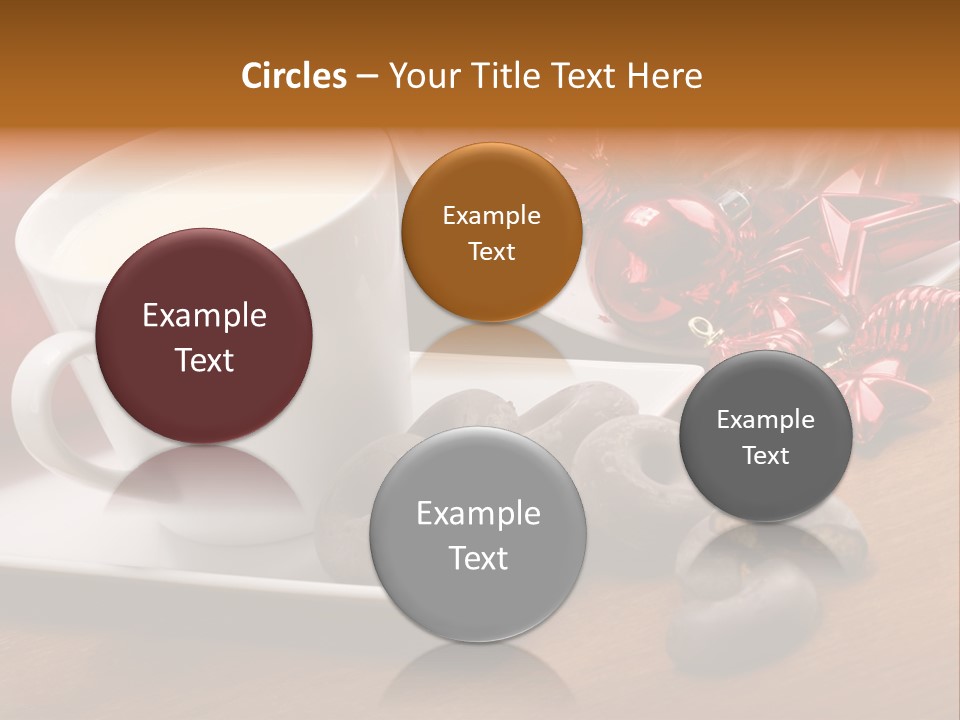 Cup Milk Season PowerPoint Template