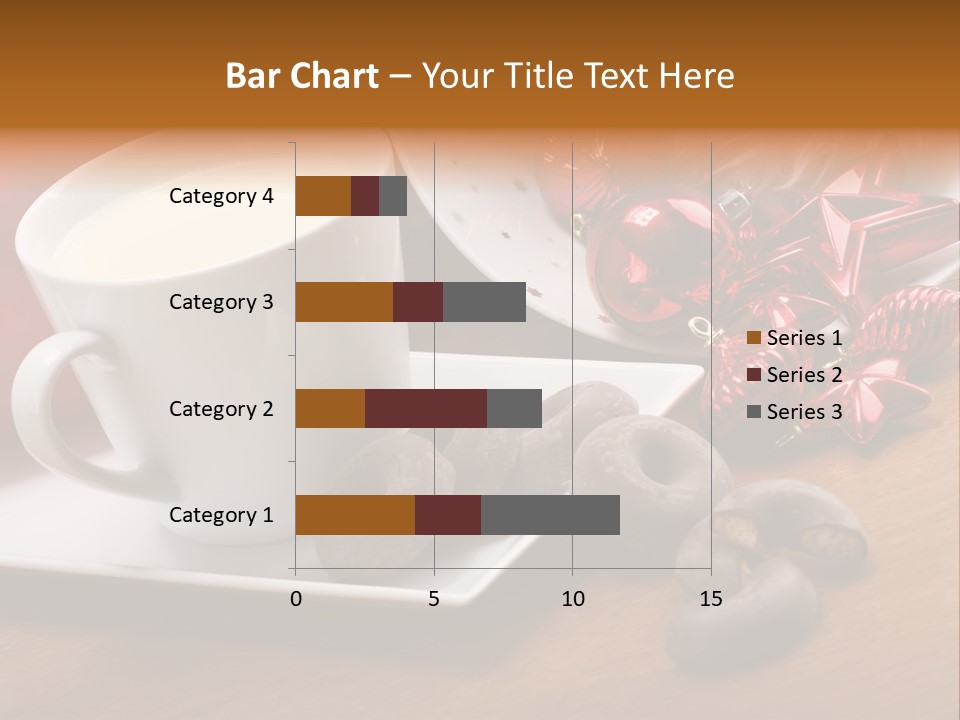 Cup Milk Season PowerPoint Template