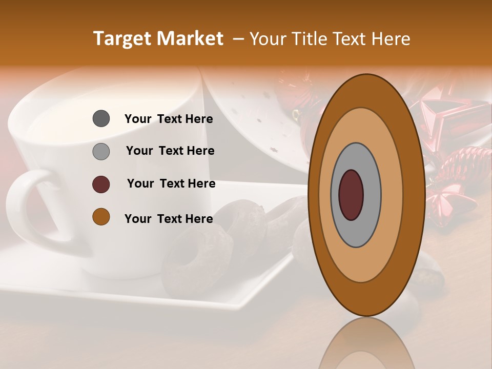 Cup Milk Season PowerPoint Template