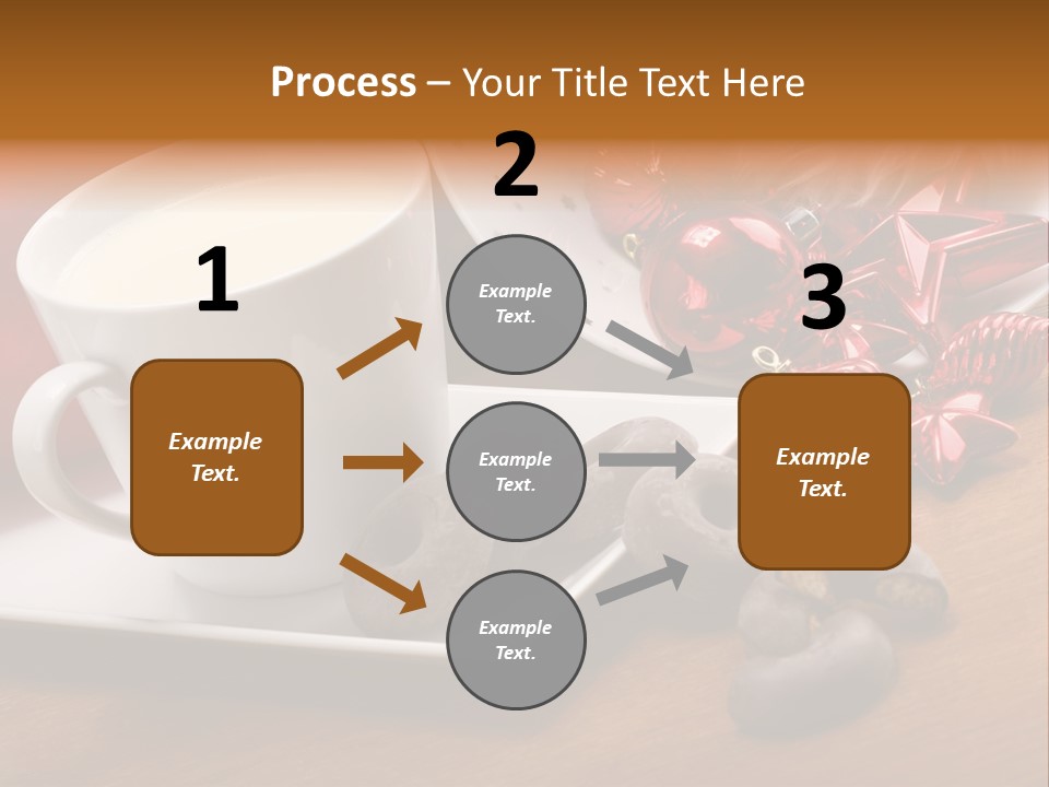 Cup Milk Season PowerPoint Template