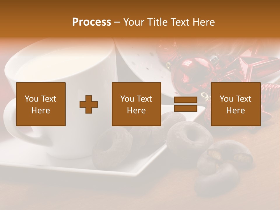 Cup Milk Season PowerPoint Template
