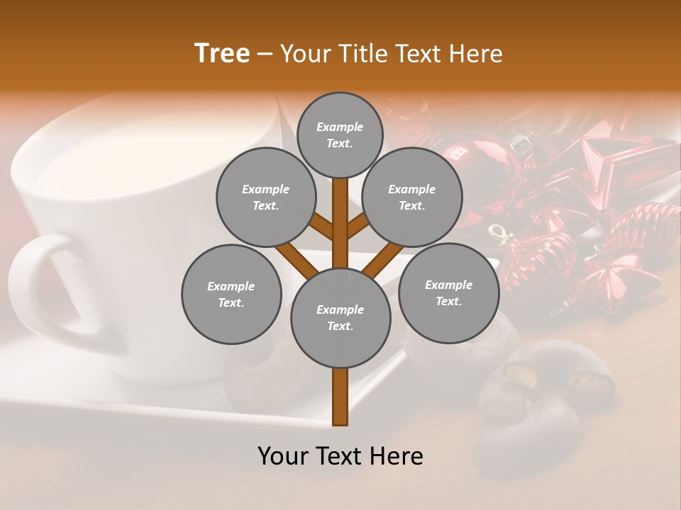Cup Milk Season PowerPoint Template
