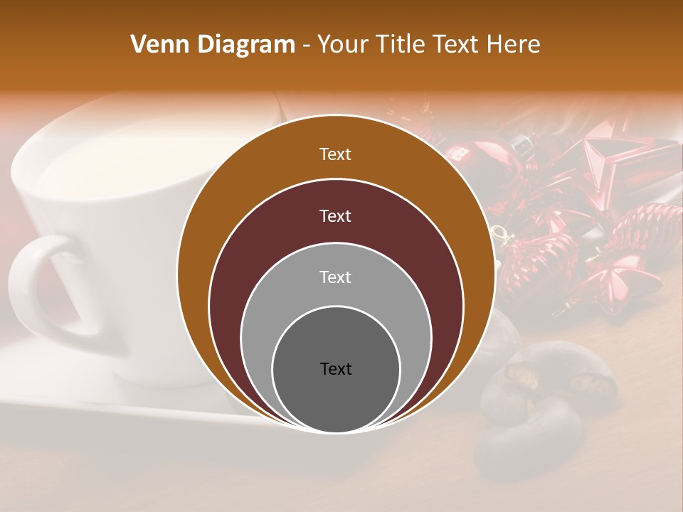 Cup Milk Season PowerPoint Template