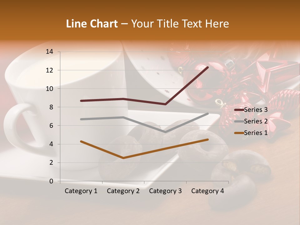 Cup Milk Season PowerPoint Template