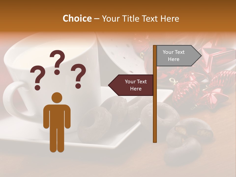 Cup Milk Season PowerPoint Template