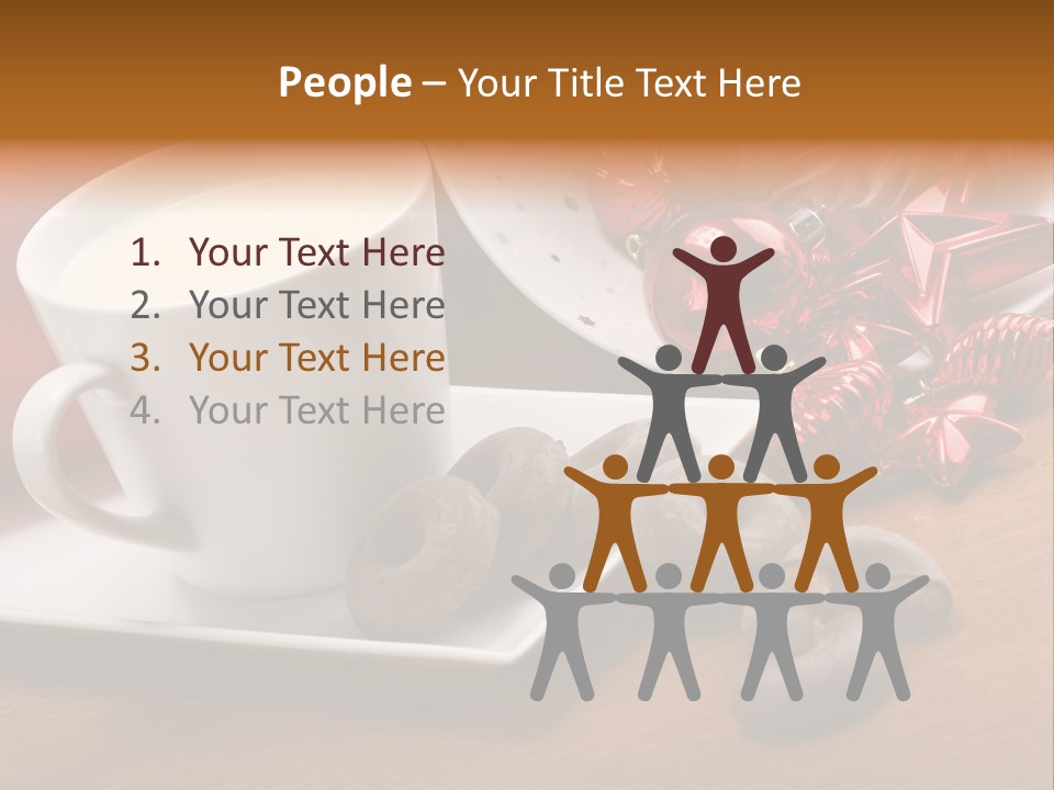 Cup Milk Season PowerPoint Template