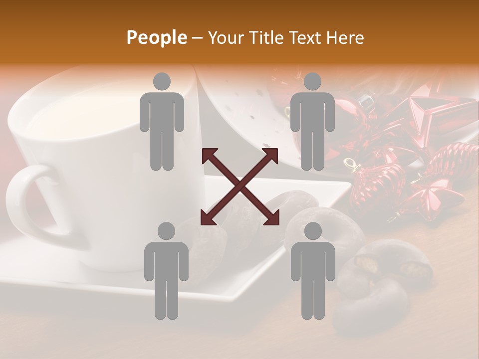 Cup Milk Season PowerPoint Template