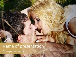 Emotion Healthy Beautiful PowerPoint Template