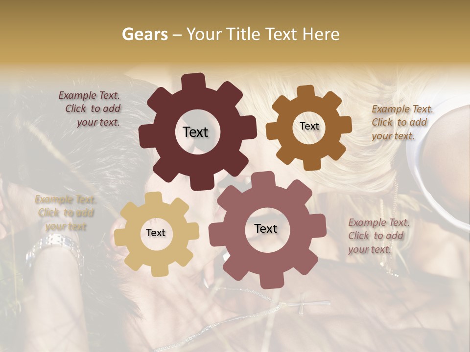 Emotion Healthy Beautiful PowerPoint Template