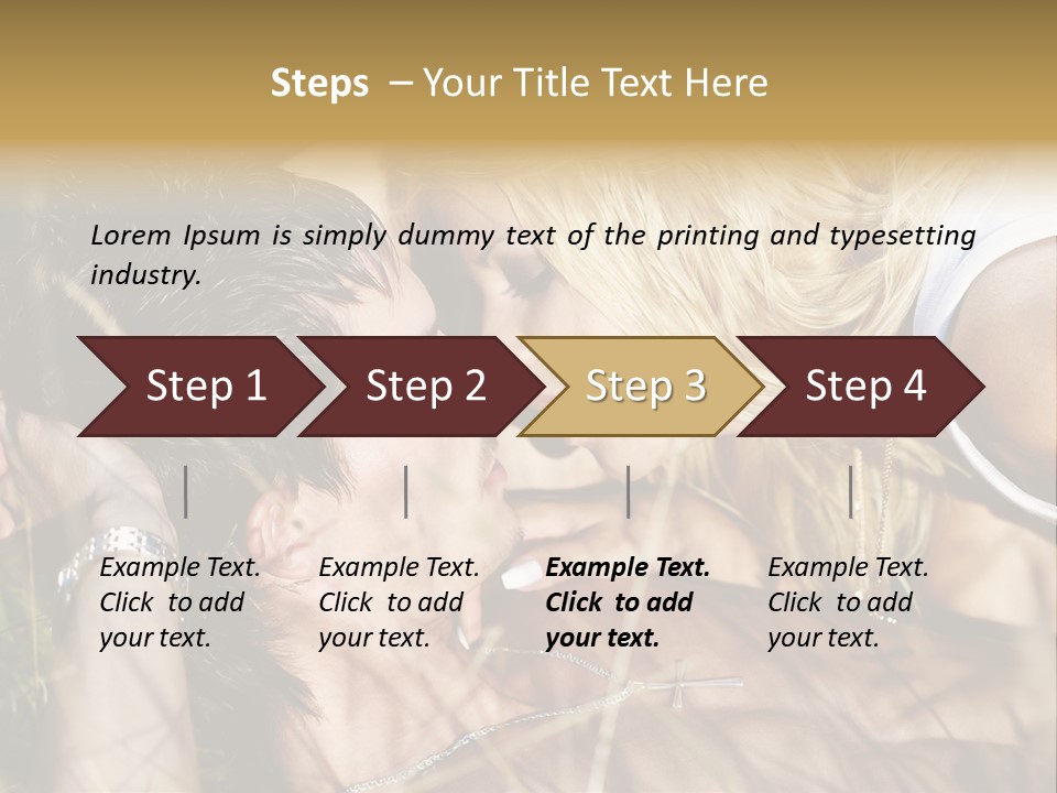 Emotion Healthy Beautiful PowerPoint Template
