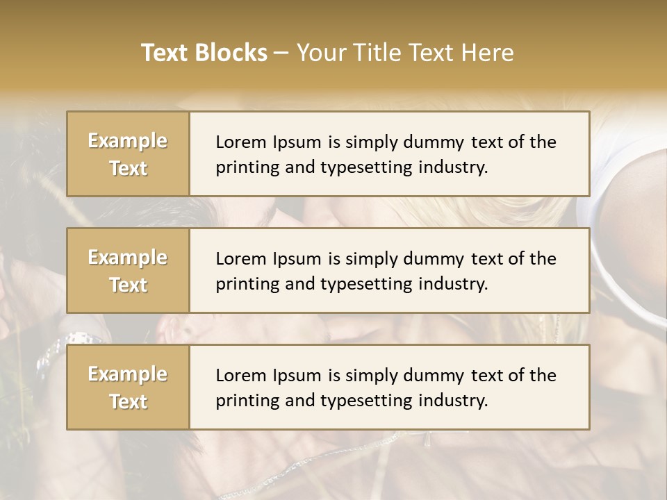 Emotion Healthy Beautiful PowerPoint Template
