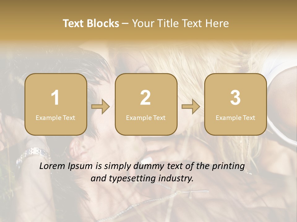 Emotion Healthy Beautiful PowerPoint Template