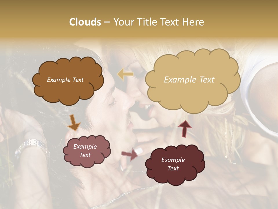Emotion Healthy Beautiful PowerPoint Template