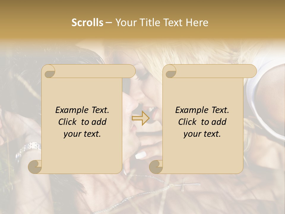 Emotion Healthy Beautiful PowerPoint Template