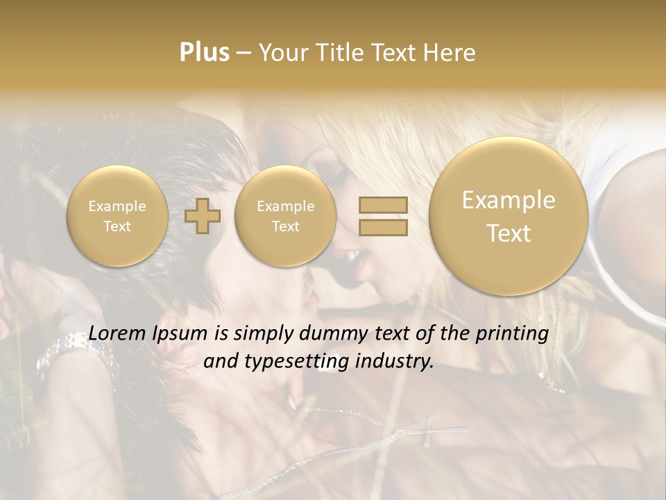 Emotion Healthy Beautiful PowerPoint Template