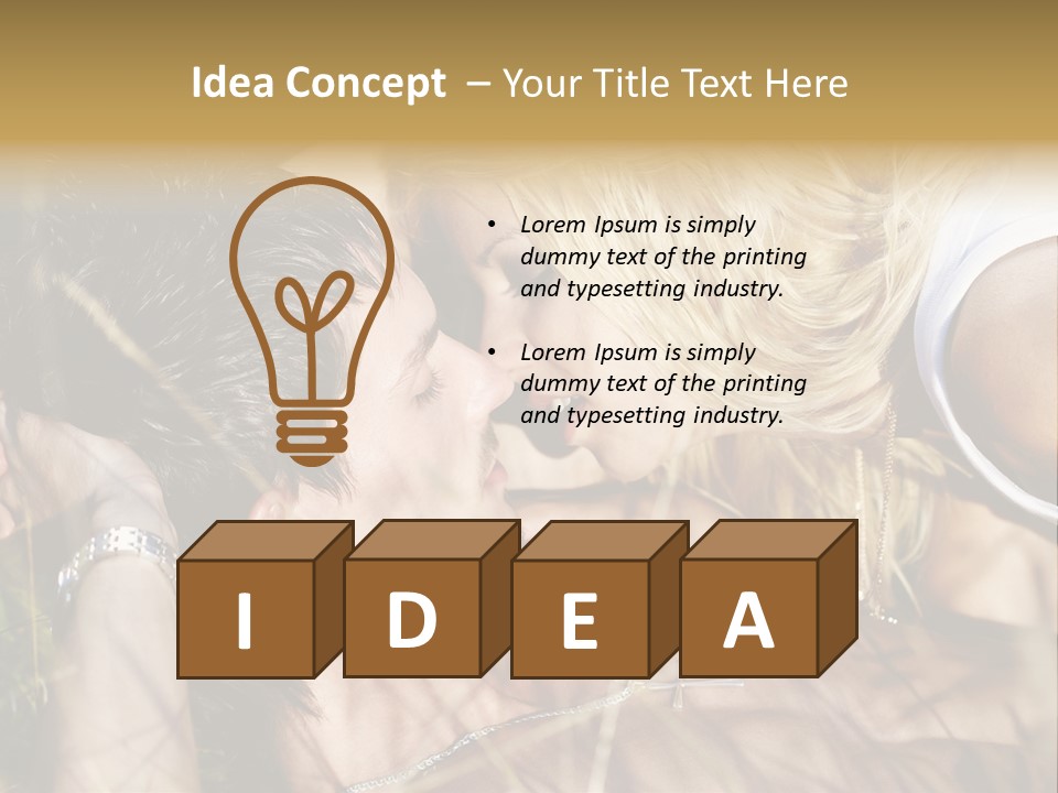 Emotion Healthy Beautiful PowerPoint Template