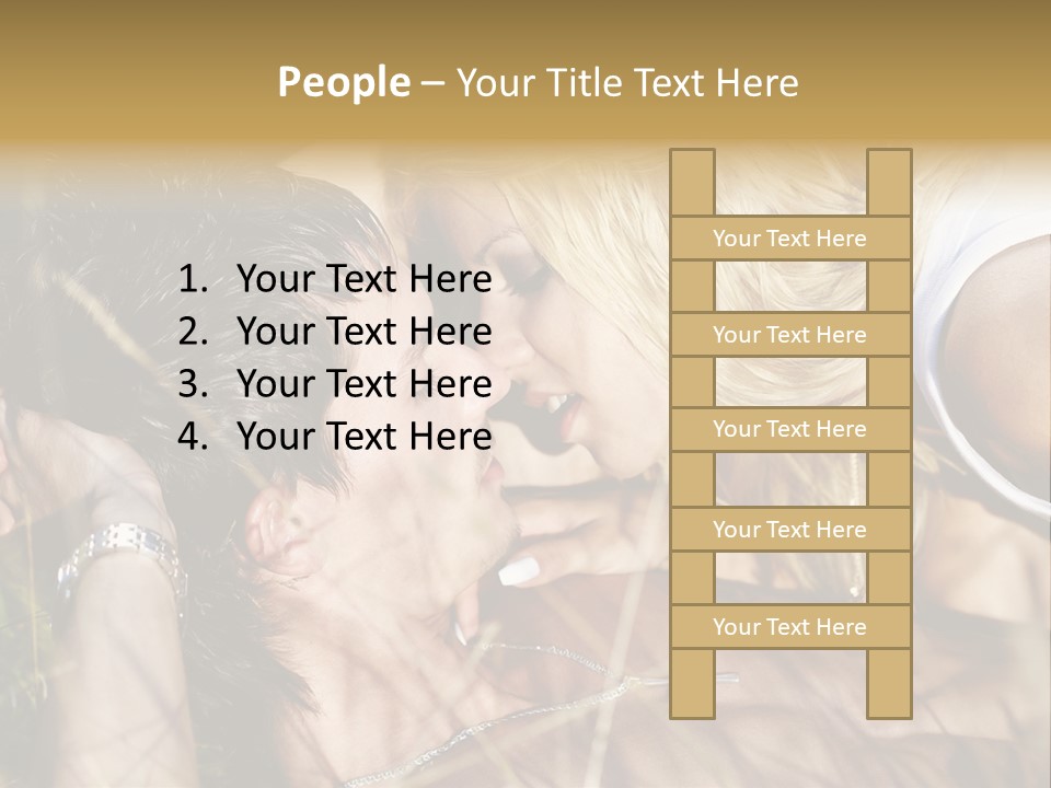 Emotion Healthy Beautiful PowerPoint Template