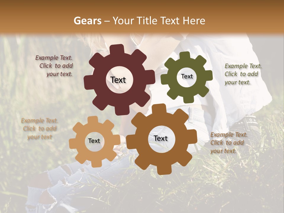 Charm Beauty Serene PowerPoint Template