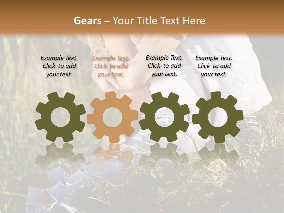 Charm Beauty Serene PowerPoint Template