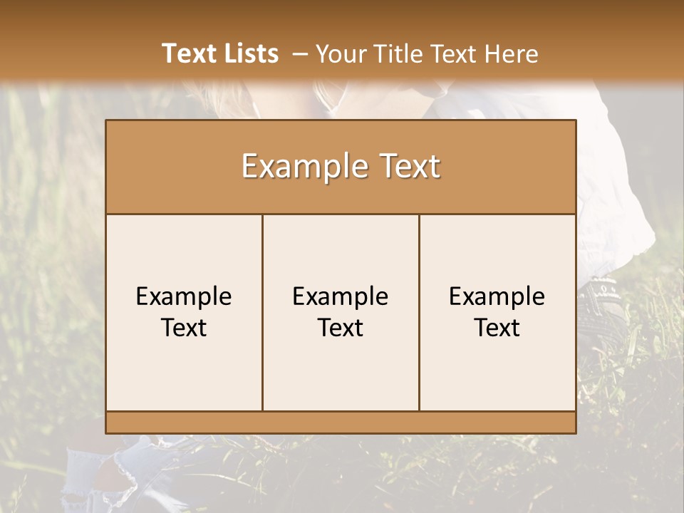 Charm Beauty Serene PowerPoint Template