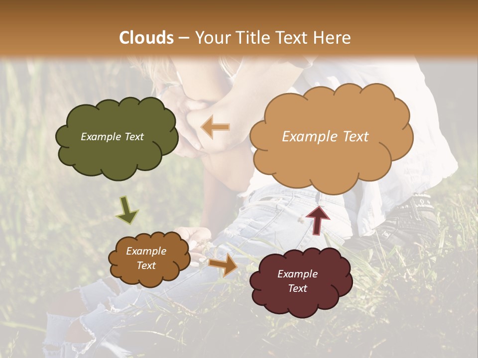 Charm Beauty Serene PowerPoint Template