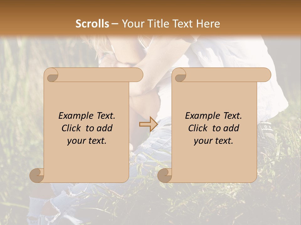 Charm Beauty Serene PowerPoint Template