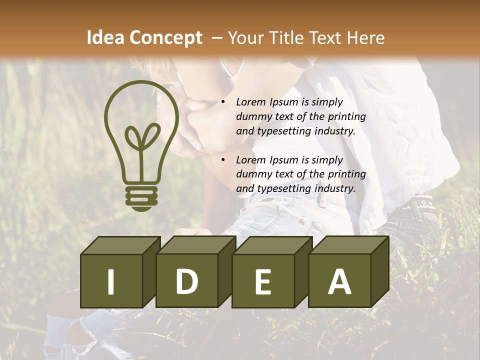 Charm Beauty Serene PowerPoint Template