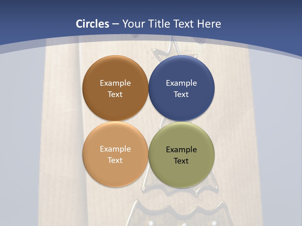 Tree Decoration Present PowerPoint Template