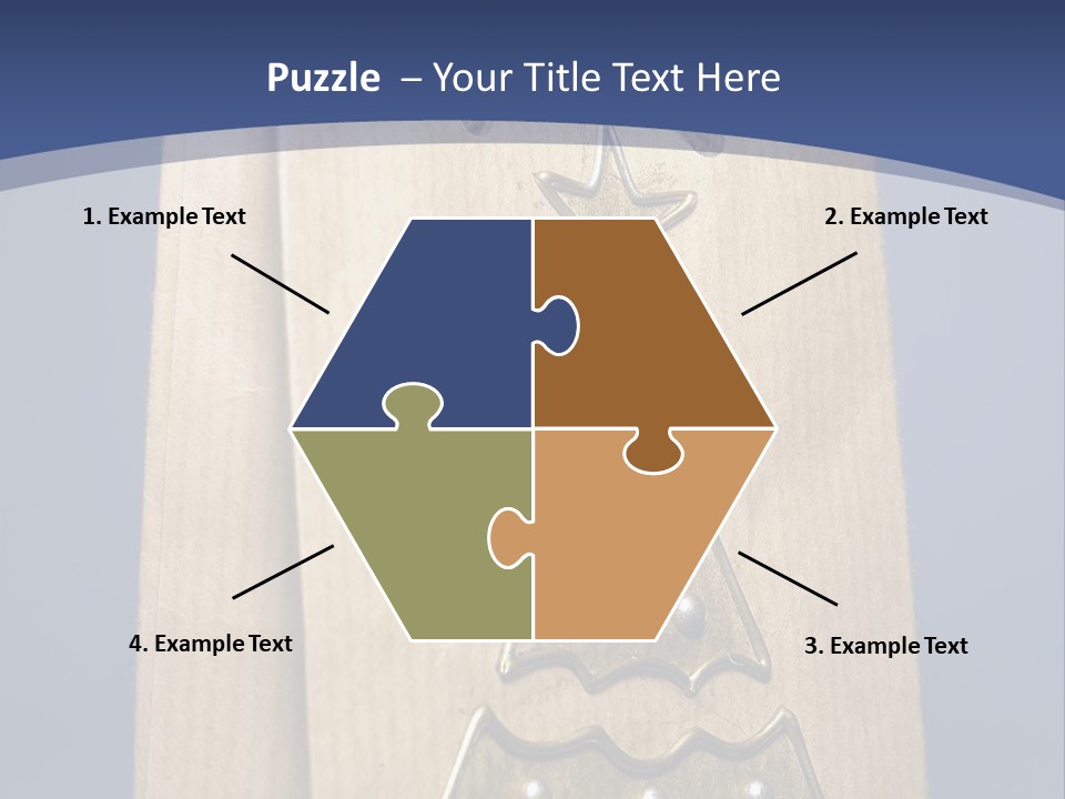 Tree Decoration Present PowerPoint Template