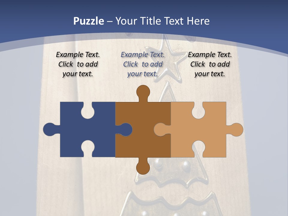 Tree Decoration Present PowerPoint Template