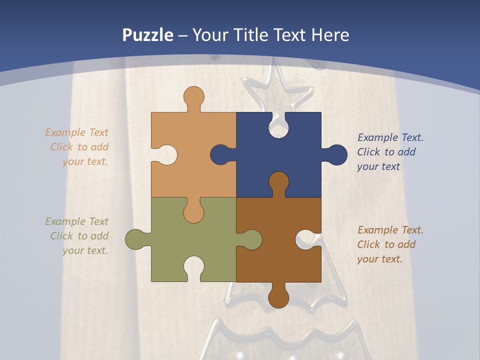 Tree Decoration Present PowerPoint Template