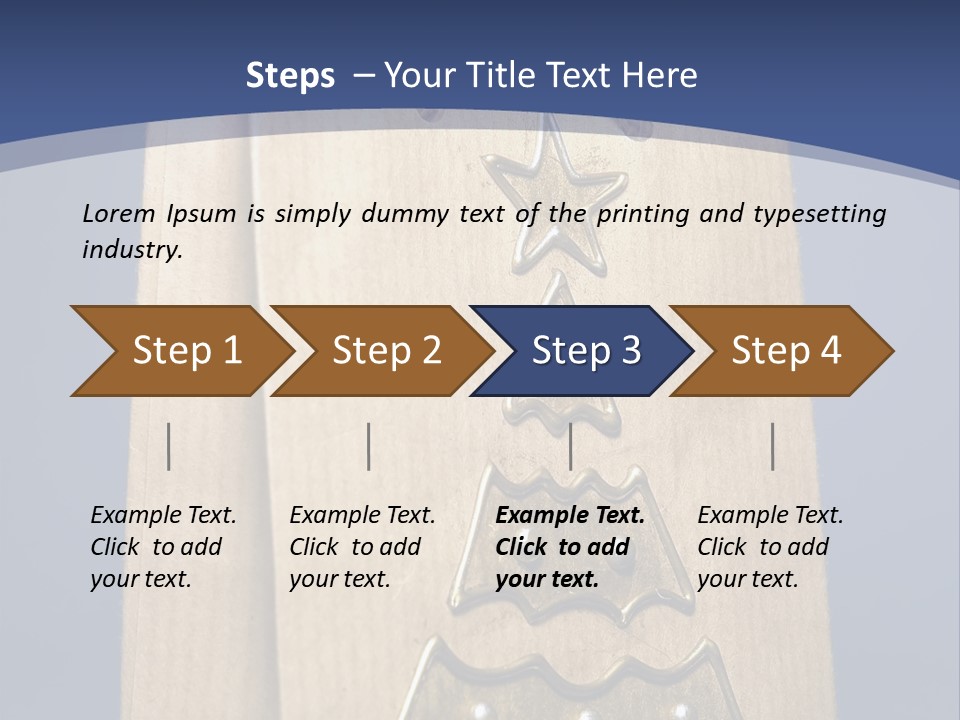 Tree Decoration Present PowerPoint Template